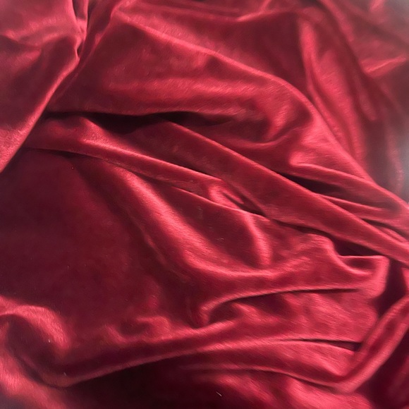 Velvet Red California Bay Co Long Dress size small - Picture 9 of 9